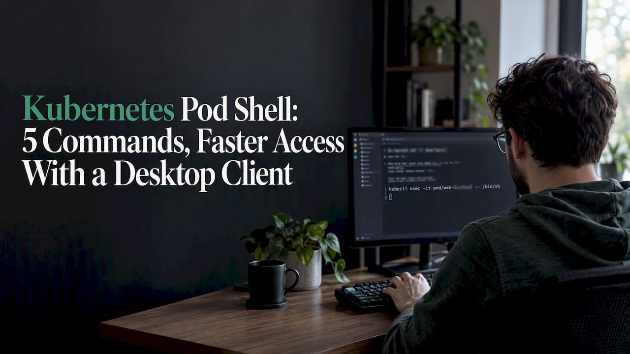 Kubernetes Pod Shell: 5 Commands, Faster Access With a Desktop Client