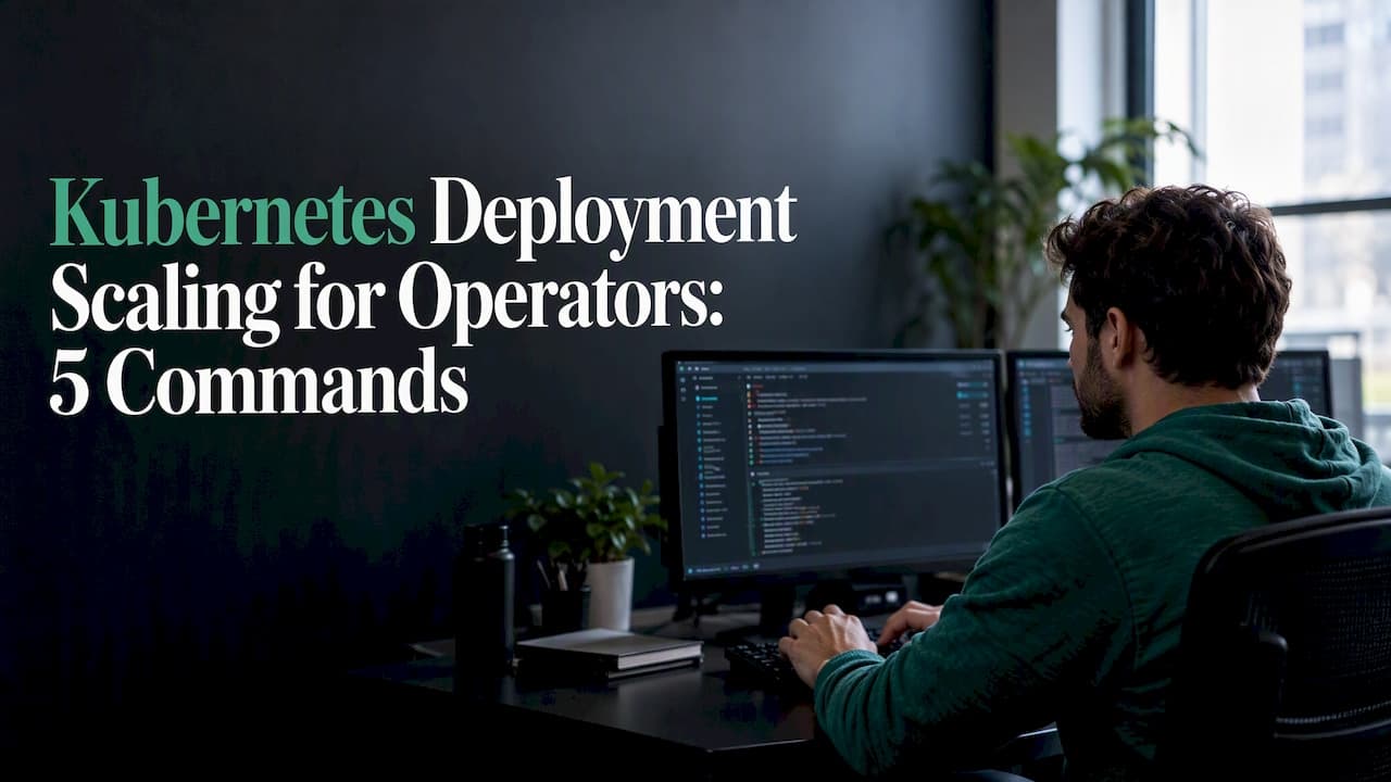 Kubernetes Deployment Scaling for Operators: 5 Commands