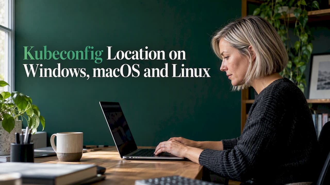 Kubeconfig Location on Windows, macOS and Linux
